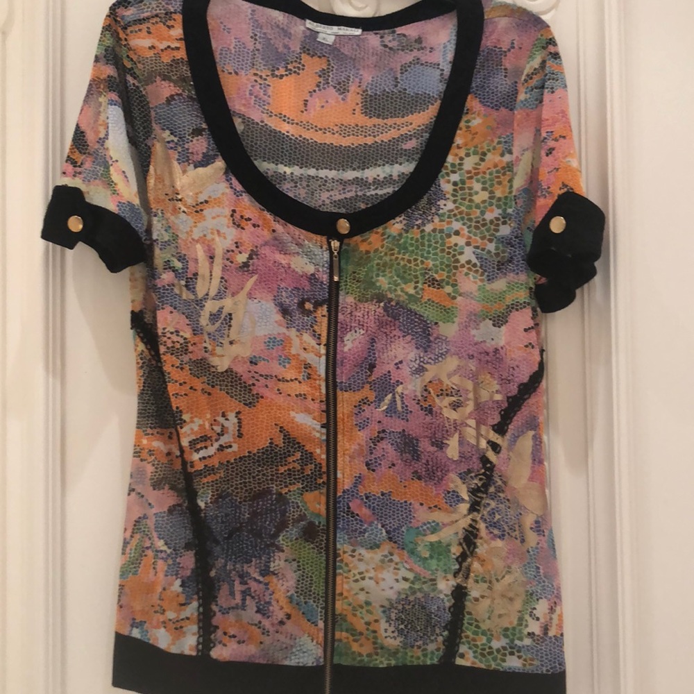 Albert Makali XL zippered front top